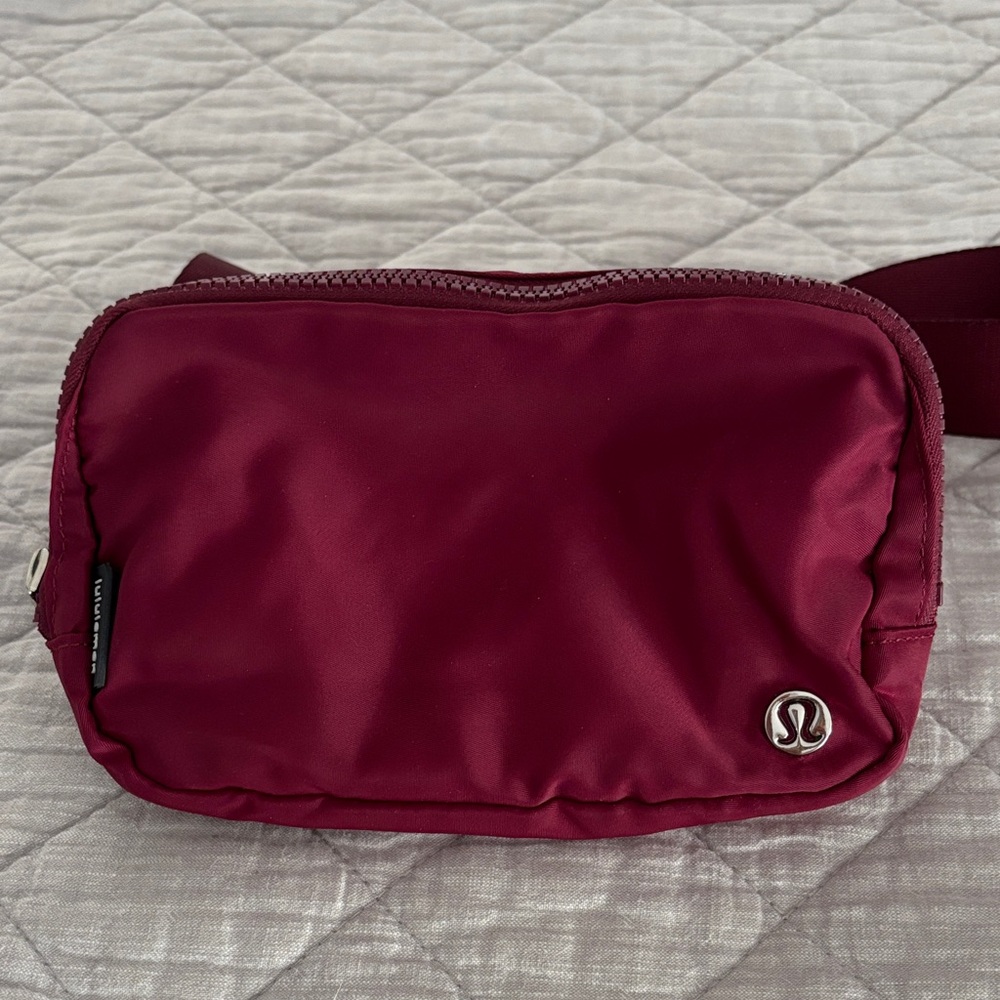 lululemon athletica Maroon Belt Bag